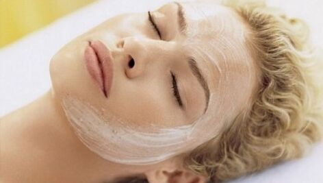 maschera viso ringiovanente